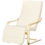 Tugitool Homcom 66,5x94x100cm, kreemjas/heledpruun