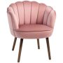 Tugitool Homcom 66x66x78,5cm, roosa/pruuni värvi