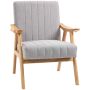 Tugitool Homcom 68x74x82cm, hall/heleroheline värv
