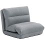 Tugitool-voodi Homcom 70x41x56cm, halli värvi