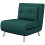 Tugitool-voodi Homcom 77x88x83cm, tumeroheline värv