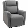 Tugitool jalatoega Homcom 80x94x101cm, halli värvi