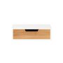 Kohvikapslite karp 30x31x10cm., valge/helepruun