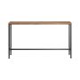 Konsoollaud 120x20x65cm., must/pruun värv