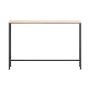 Konsoollaud 120x20x80cm., must/heledapruun