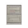Kingakapp 60x23x79cm., hall/hõbedane värv