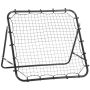 Стенка для отскока футбольного мяча Homcom 96x80x96см, чёрного цвета