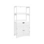 Eraldiseisev kapp 60 x 32,5 x 122 cm, valge