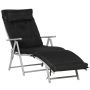 Кровать Outsunny 178x63,5x70см, черно-серебристая