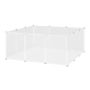 Looma puur PawHut 105x105x45cm, valge värv