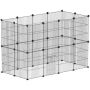 Loomade aedik PawHut 120x60x80cm., must