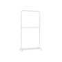 Riidepuuraam ratastel 40.5x91x194cm, valge