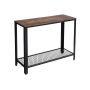 Konsoollaud LNT80X, pruun/must