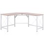 Nurgalaud Homcom 150x150x76cm., valge/helepruun