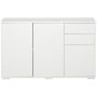 Kummut Homcom 117x36x74cm, valge värv