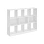 Riiul 30x126x100cm., valge