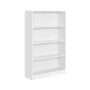 Riiul 24x80x121,5cm, valge