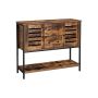 Kapp LSC082B01 100 x 35 x 84,5 cm, pruun/must