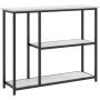 Riiul Homcom 100x30x80cm, halli/musta värvi