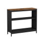 Konsoollaud Vintage, pruun/must