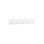 Seinale kinnitatav riidepuuriiul 7x50.4x4.6cm, valge