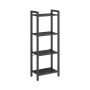 Riiul 40x26x107cm., must