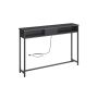 Konsoollaud 25x120x81.1cm, must