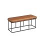 Tumba 40x120x45cm., pruun/must