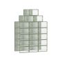 Kingakarbid 18 tk 33,5x23,2x14,3cm., rohelised