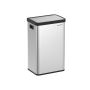 Мусорный бак 41x29,5x67см., серебристый цвет
