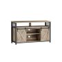 Televiisorialus 40x135x76cm, helepruun/must