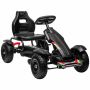 Lasteauto Homcom 121x58x61cm., must