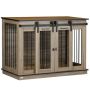 Koerakuur PawHut 120x60x88,5 cm, pruuni/musta värvi