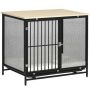 Koera puur PawHut 80x55x71cm, helepruun/must värv
