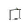 Betoonist disainkonsoollaud Console 100x80x30cm, must