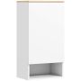 Rippuv vannitoakapp Homcom 40x27x77cm, valge värvusega
