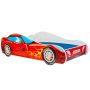 Детская кроватка Car II с матрасом 150 см x 74 см x 44 см, для автомобиля 4x4.