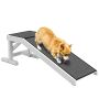 PawHut koertele ramp 125x40x35,5cm, valge/hall värv