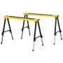 Saealuse komplekt 2 tk Durhand 100x60x90cm, kollane/must