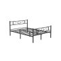 Metallist kaheinimesevoodi raam 140x190 cm RMB063B01