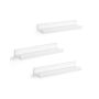 Seinariiulite komplekt 38 ​​x 10 cm, 3 osa, valge