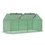 Теплица Outsunny 120x60x60 см, зеленого цвета.