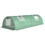 Теплица Outsunny 200x80x45 см, зеленого цвета.