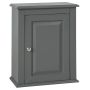 Seinakapp vannituppa 40x18x49cm., hall/hõbedane värv