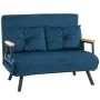 Diivanvoodi Homcom 102x73x81cm, tume sinine/must