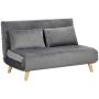 Diivanvoodi Homcom 130x78x79cm, tumehall