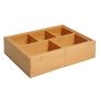 Lauaorganisaator Homcom 24,6x17,6x7cm, helepruun värv