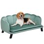 Koeravoodi PawHut 98.5x60.5x35.5cm., roheline/must