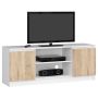 TV-alus RTV K120, valge/tamm