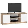 TV-alus RTV K120, tamm/valge